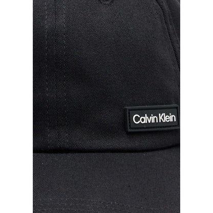 Calvin Klein Schwarze Baumwollhüte & Mützen