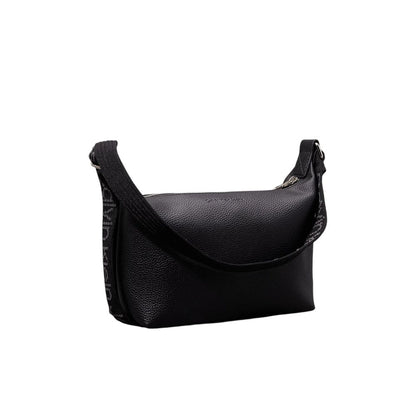 Calvin Klein Jeans Schwarze Handtasche aus rezykliertem Polyester