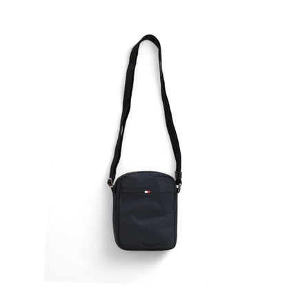 Tommy Hilfiger Schwarze Tasche aus recyceltem Polyester