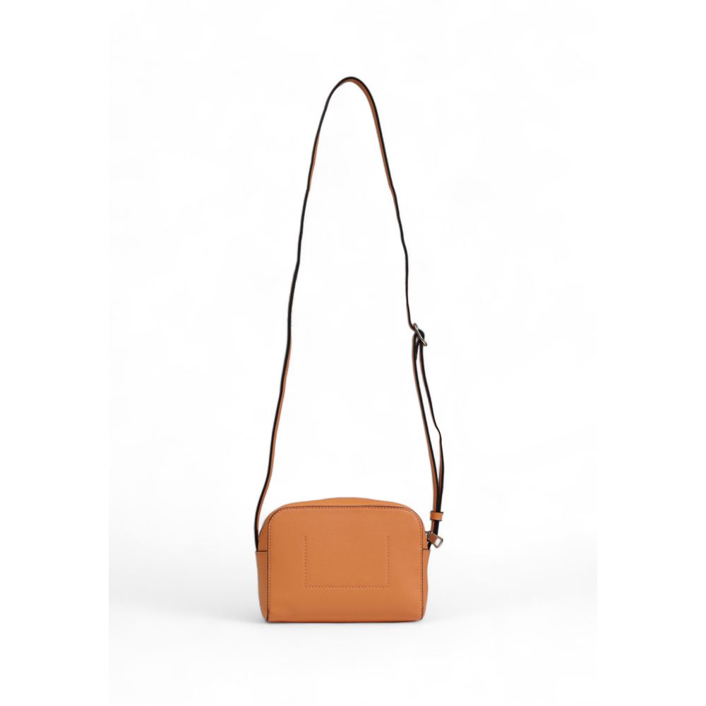 Calvin Klein Jeans Orange Kunstleder Handtasche