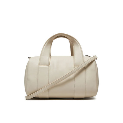 Calvin Klein Jeans Beige Kunstleder Handtasche