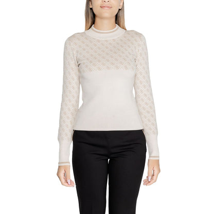 Guess Beigefarbener Viskose-Pullover