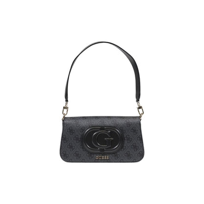 Guess Schwarze Polyethylen-Handtasche