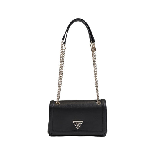 Guess Schwarze Polyethylen-Handtasche