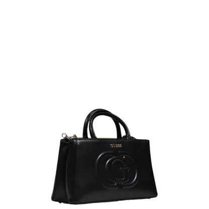 Guess Schwarze Polyethylen-Handtasche