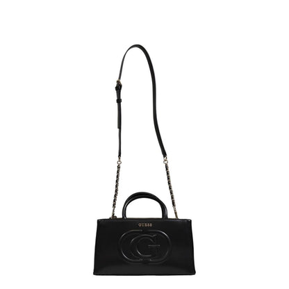 Guess Schwarze Polyethylen-Handtasche