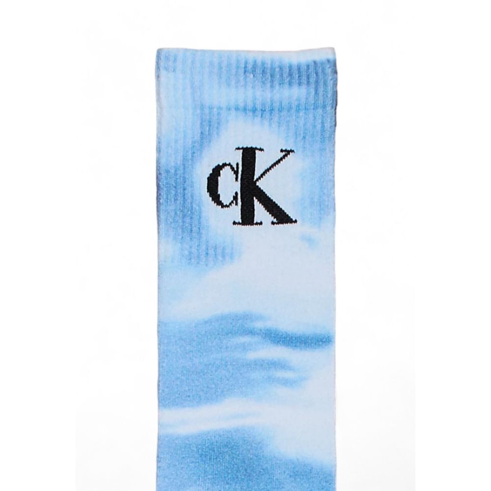 Calvin Klein Blaue Baumwollsocke