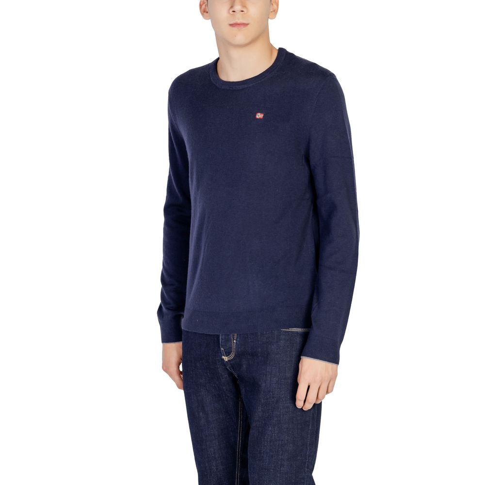 Napapijri Blauer Pullover aus Wolle