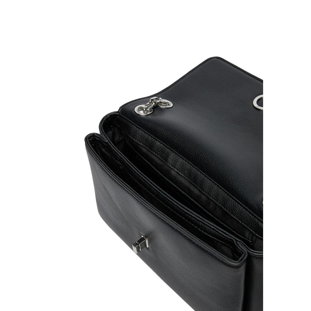 Calvin Klein Schwarze Polyethylen-Handtasche