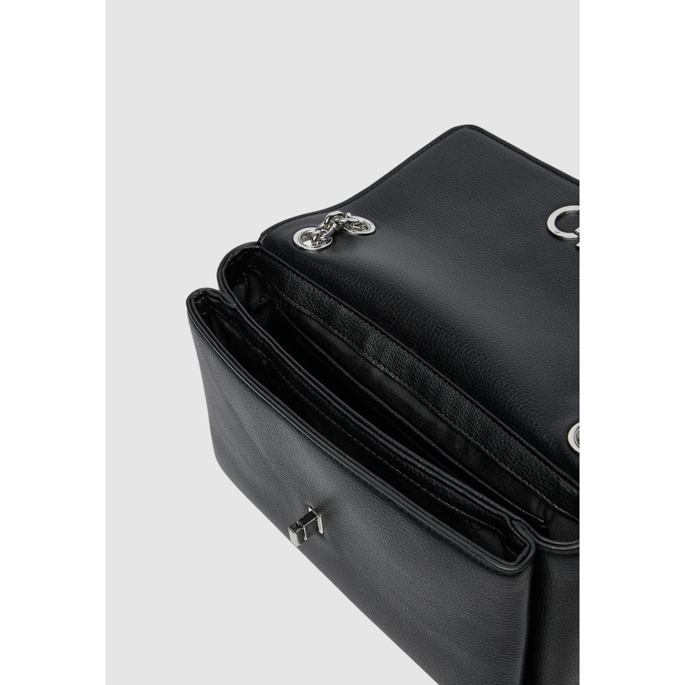 Calvin Klein Schwarze Polyethylen-Handtasche