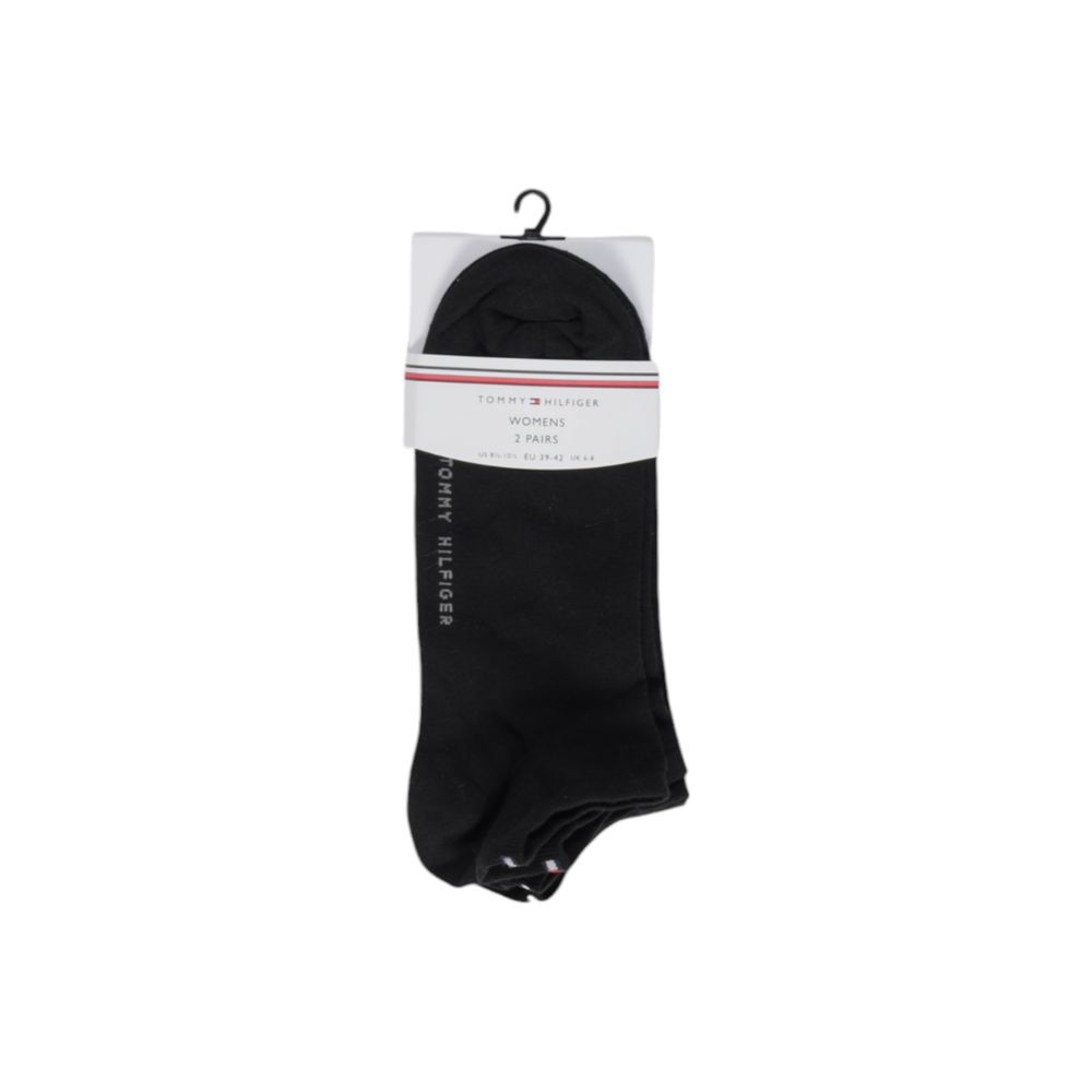 Tommy Hilfiger Schwarze Baumwollsocke