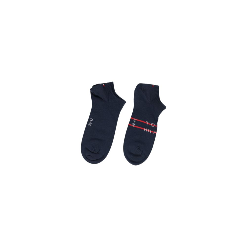 Tommy Hilfiger Blaue Baumwollsocke