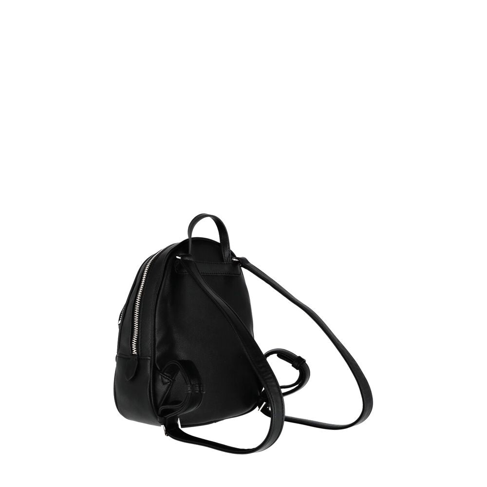 Guess Schwarzer Kunstleder-Rucksack