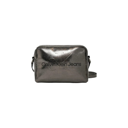 Calvin Klein Jeans Graue Polyethylen-Handtasche