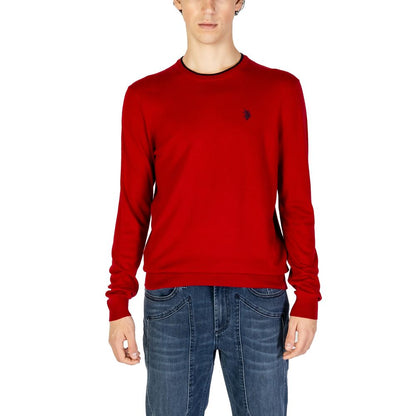 U.S. POLO ASSN. Roter Viskose-Pullover