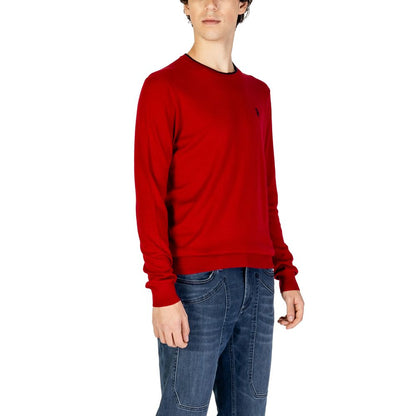 U.S. POLO ASSN. Roter Viskose-Pullover