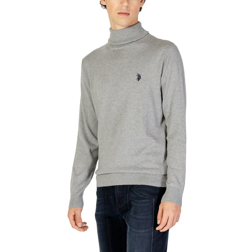 U.S. POLO ASSN. Grauer Baumwollpullover