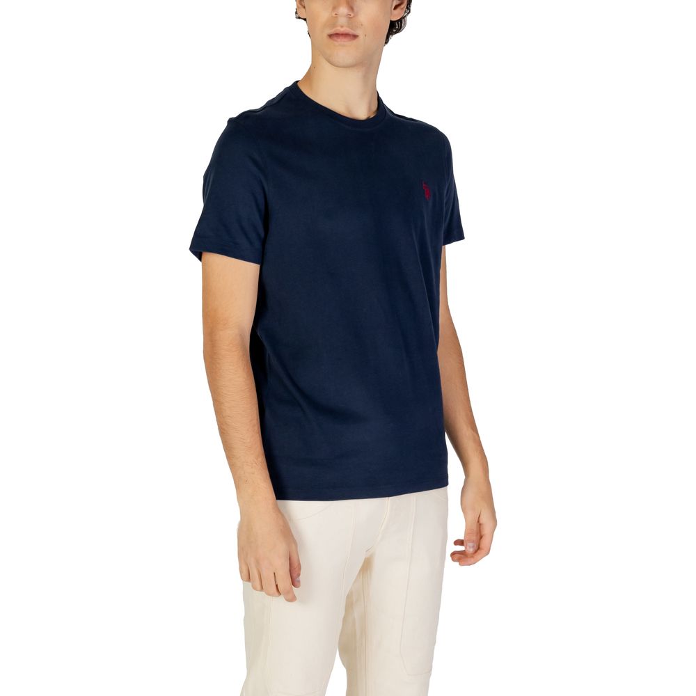 U.S. POLO ASSN. T-Shirt aus blauer Baumwolle