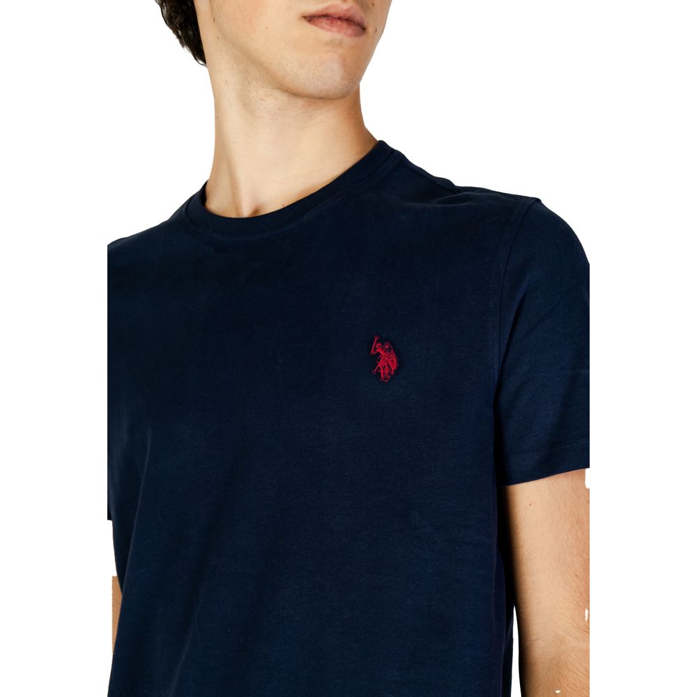 U.S. POLO ASSN. T-Shirt aus blauer Baumwolle