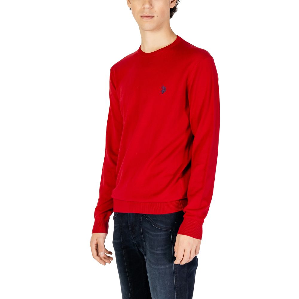 U.S. POLO ASSN. Roter Baumwollpullover