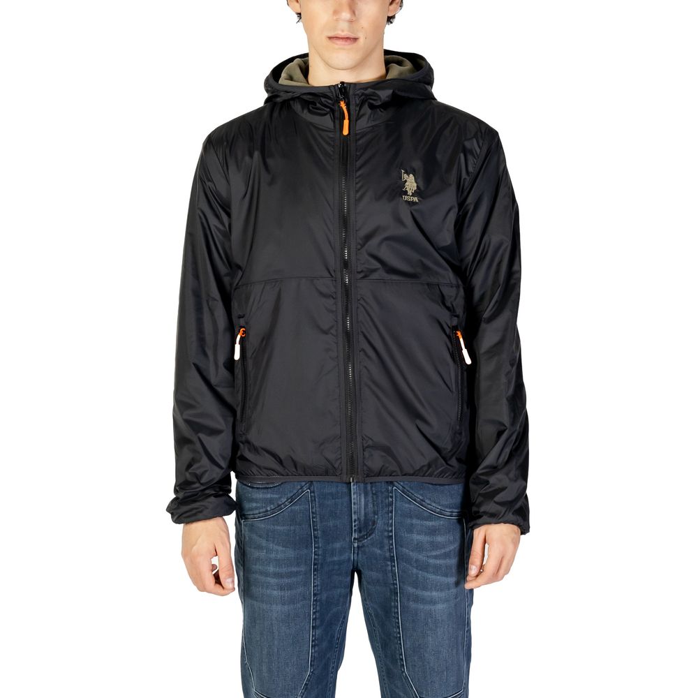 U.S. POLO ASSN. Graue Polyamid-Jacke