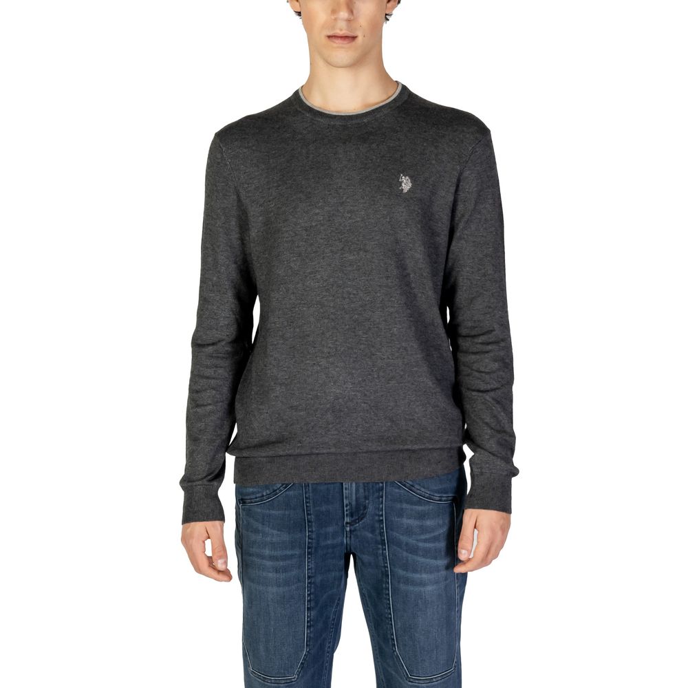 U.S. POLO ASSN. Grauer Viskose-Pullover