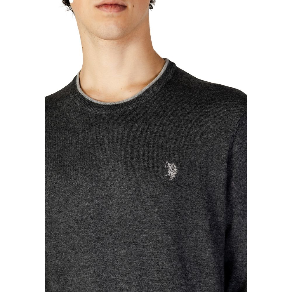 U.S. POLO ASSN. Grauer Viskose-Pullover