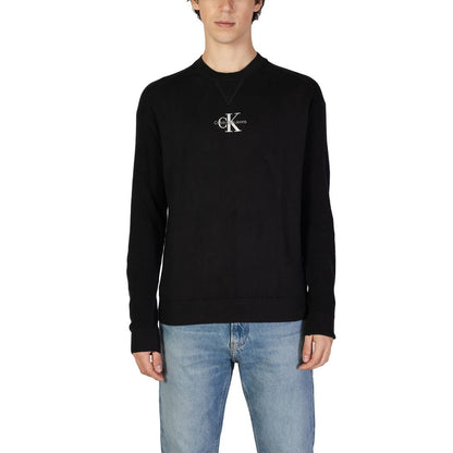 Calvin Klein Jeans Schwarzer Baumwollpullover