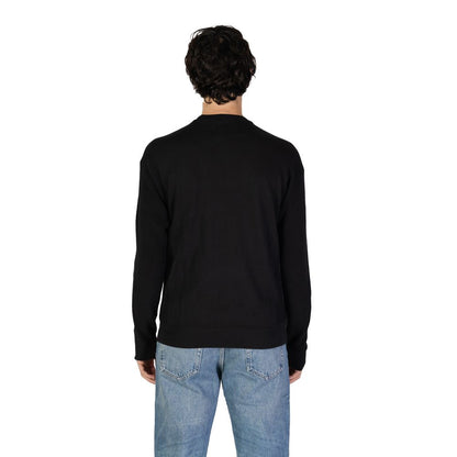 Calvin Klein Jeans Schwarzer Baumwollpullover