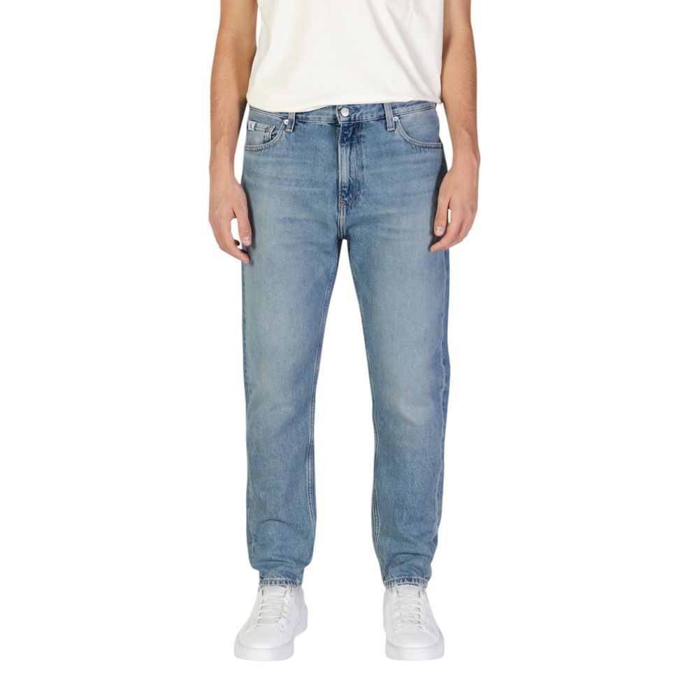 Calvin Klein Jeans Blaue Baumwolljeans & Hose