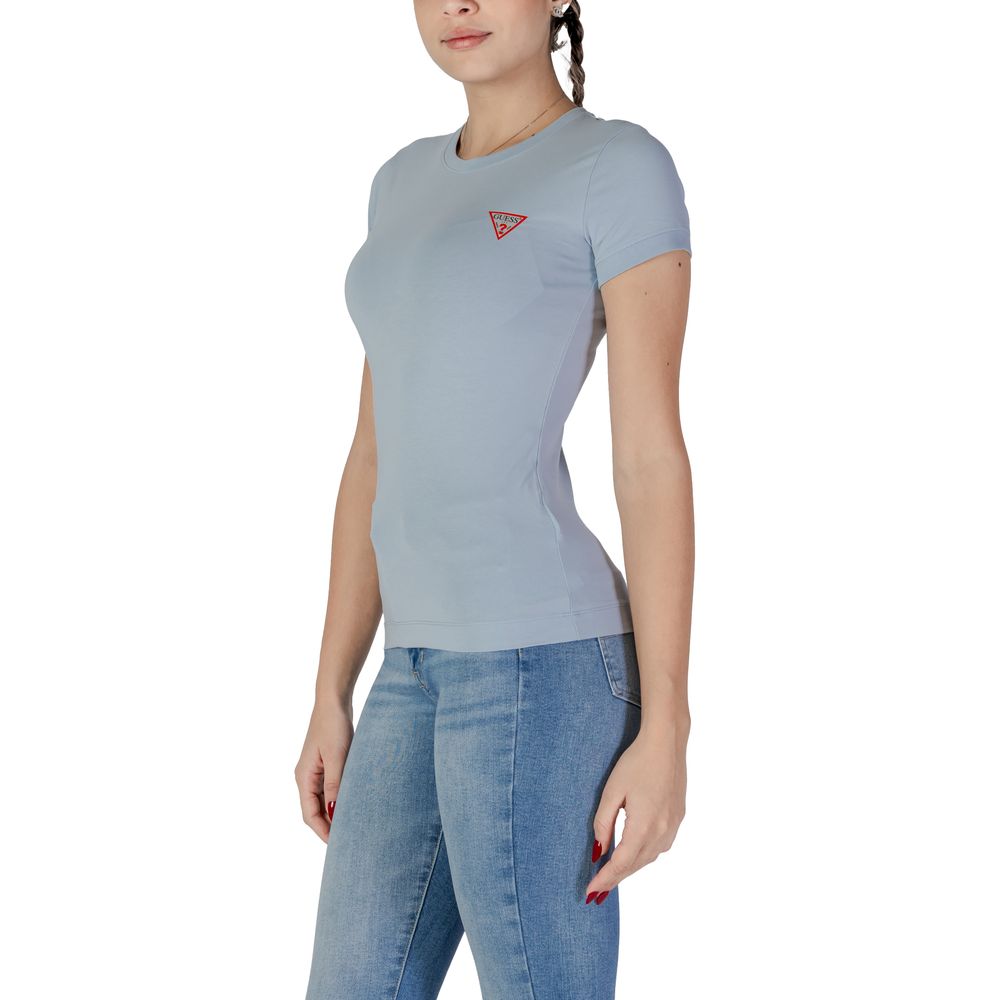 Guess Blaue Baumwolle Tops & T-Shirt