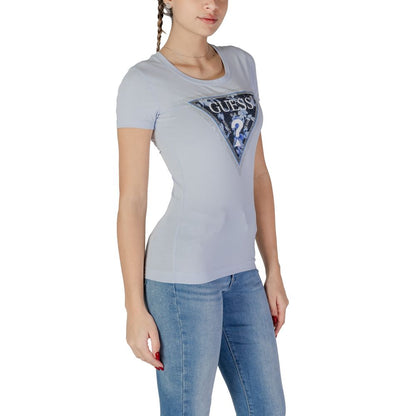 Guess Blaue Baumwolle Tops & T-Shirt