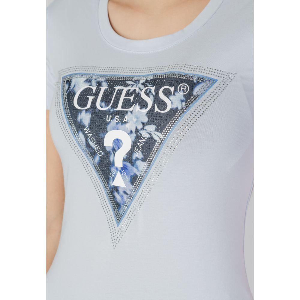 Guess Blaue Baumwolle Tops & T-Shirt