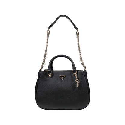 Guess Schwarze Polyethylen-Handtasche