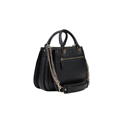 Guess Schwarze Polyethylen-Handtasche