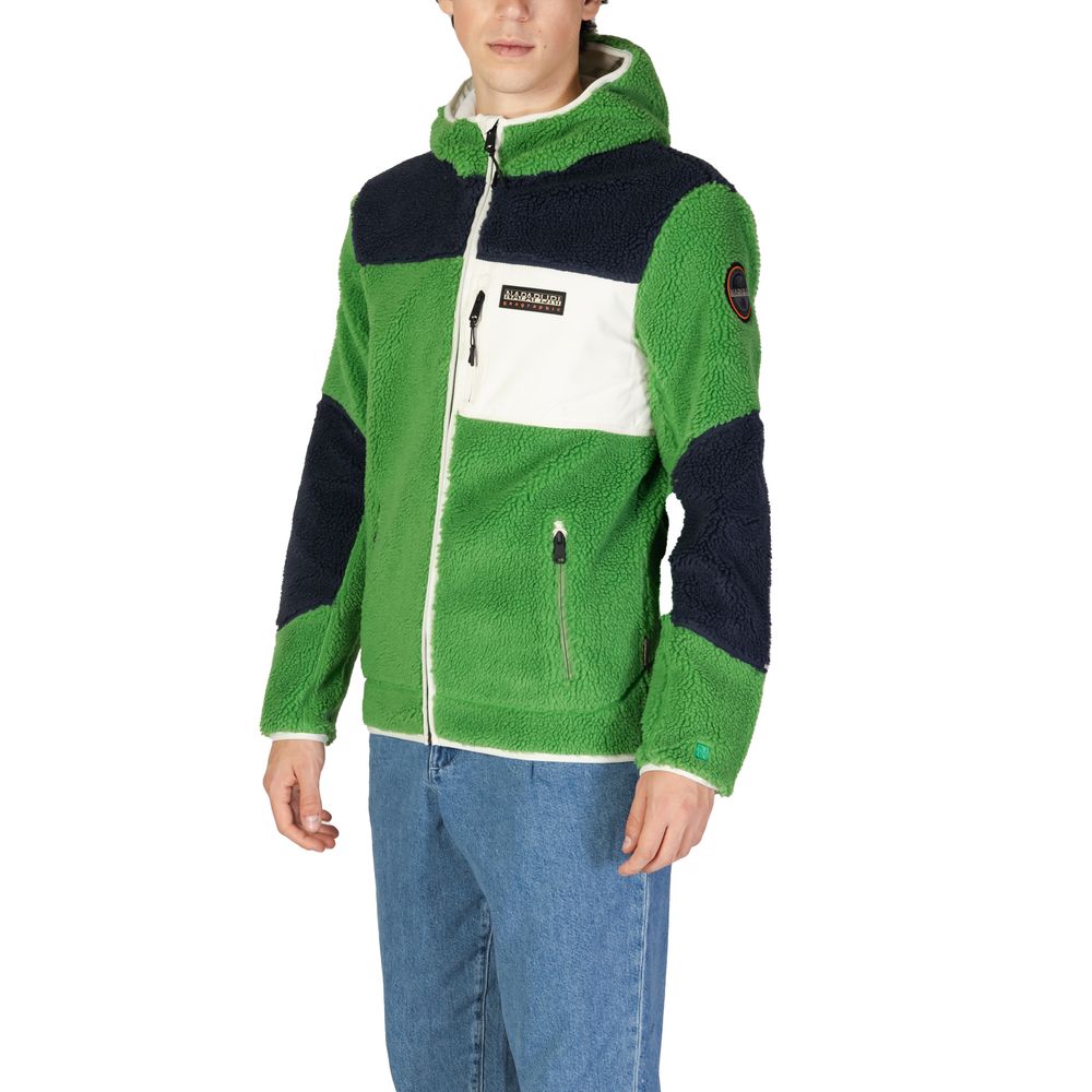 Napapijri Grüner Polyester-Pullover