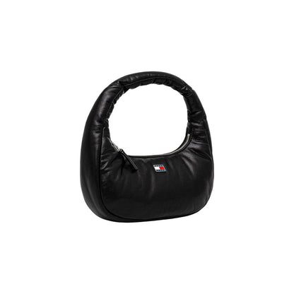 Tommy Hilfiger Schwarze Polyethylen-Handtasche