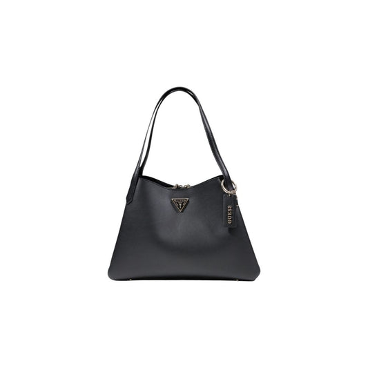 Guess Schwarze Polyethylen-Handtasche