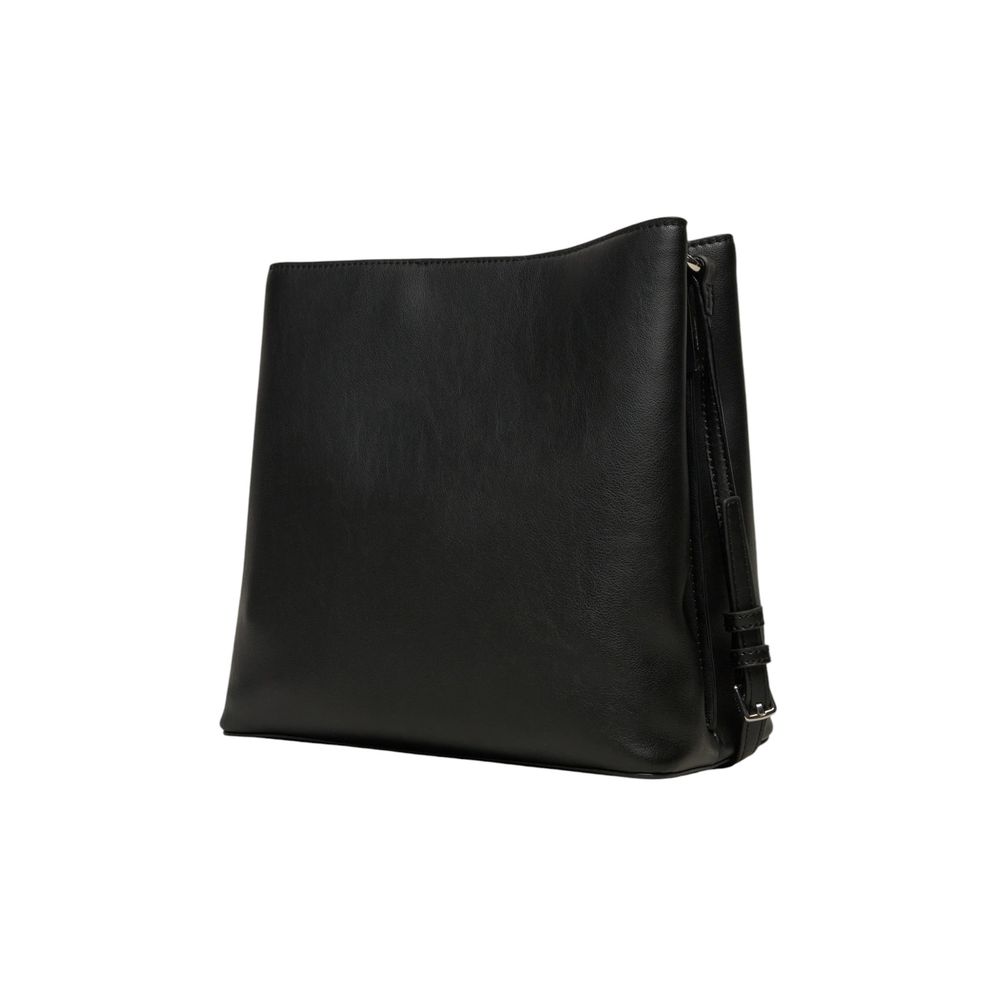 Calvin Klein Schwarze Handtasche aus rezykliertem Polyester