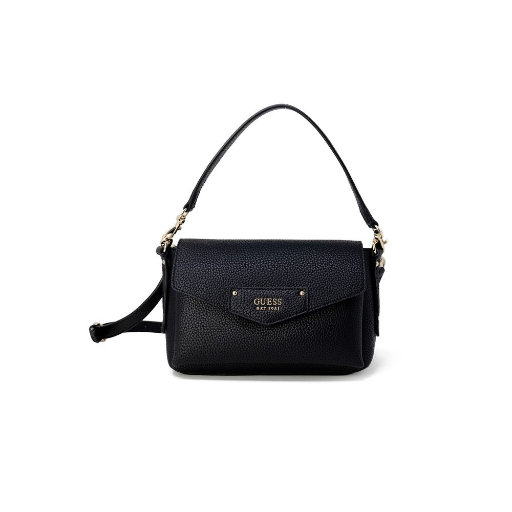 Guess Schwarze Polyethylen-Handtasche