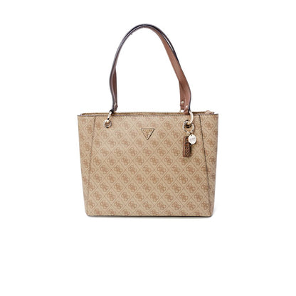 Guess Beige Polyethylen Handtasche