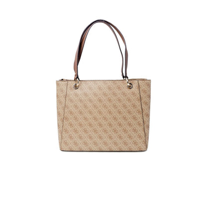 Guess Beige Polyethylen Handtasche