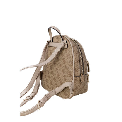 Guess Beige Polyethylen-Rucksack