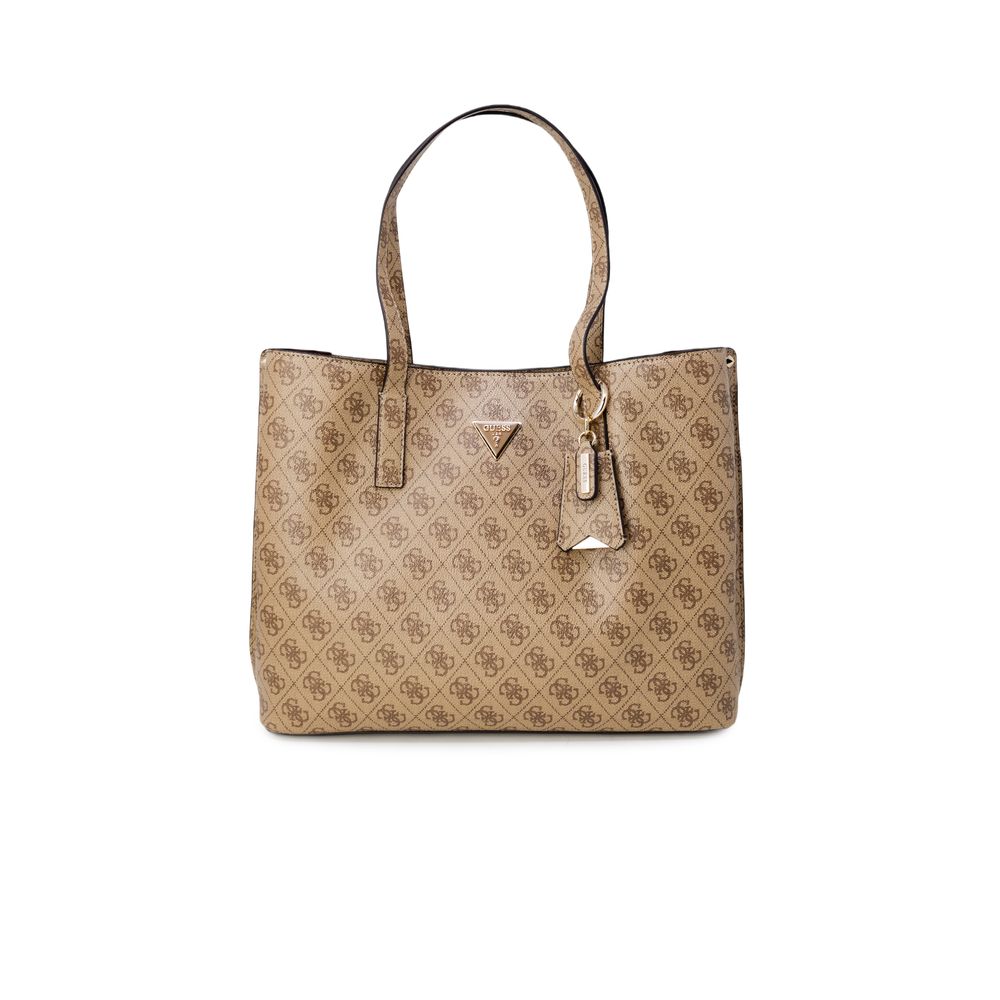 Guess Beige Polyethylen Handtasche