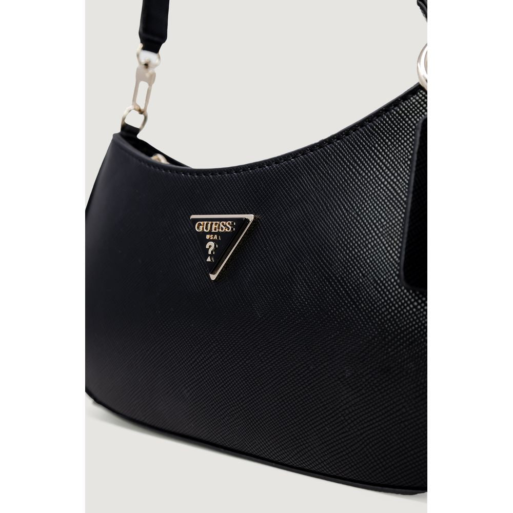 Guess Schwarze Polyester Handtasche