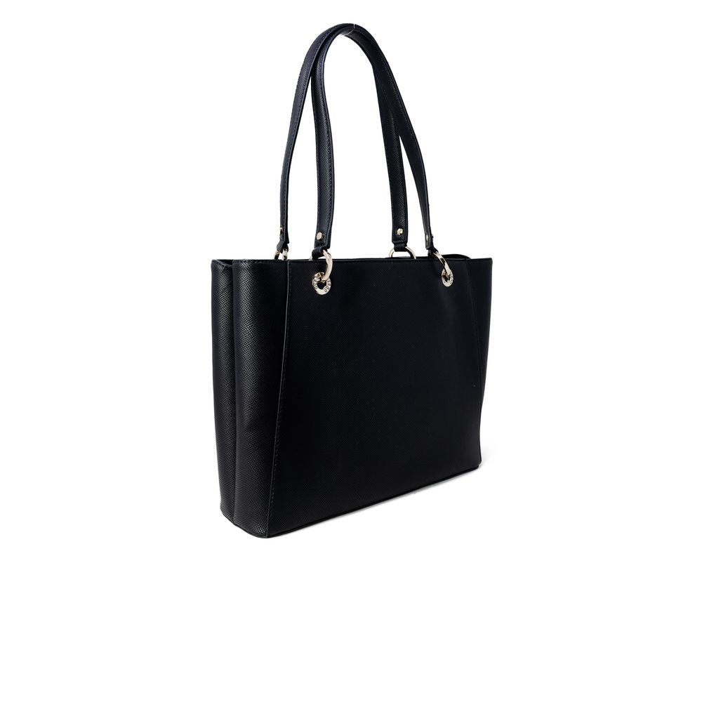 Guess Schwarze Polyethylen-Handtasche