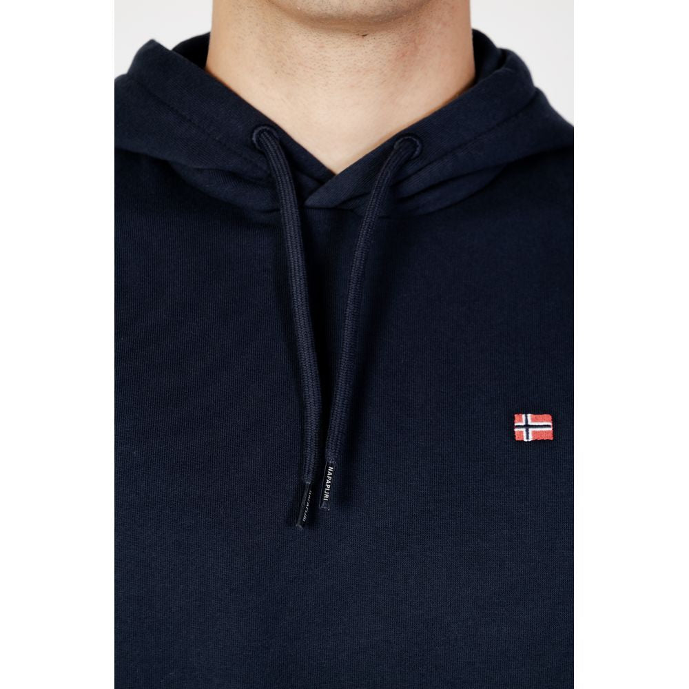 Napapijri Blauer Baumwollpullover