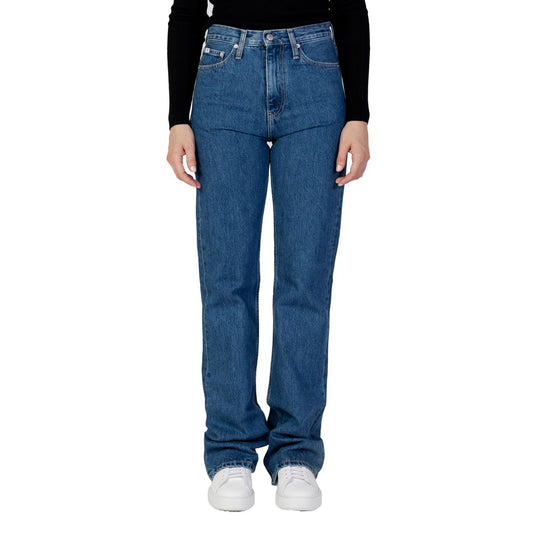 Calvin Klein Jeans Blaue Baumwolljeans & Hose