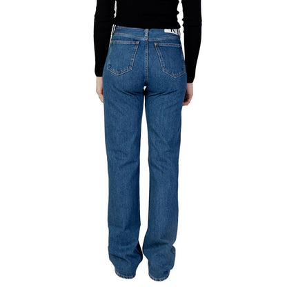 Calvin Klein Jeans Blaue Baumwolljeans & Hose