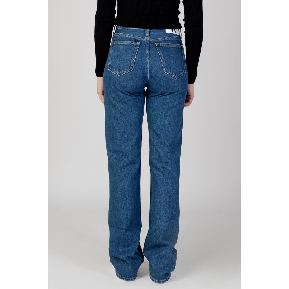 Calvin Klein Jeans Blaue Baumwolljeans & Hose